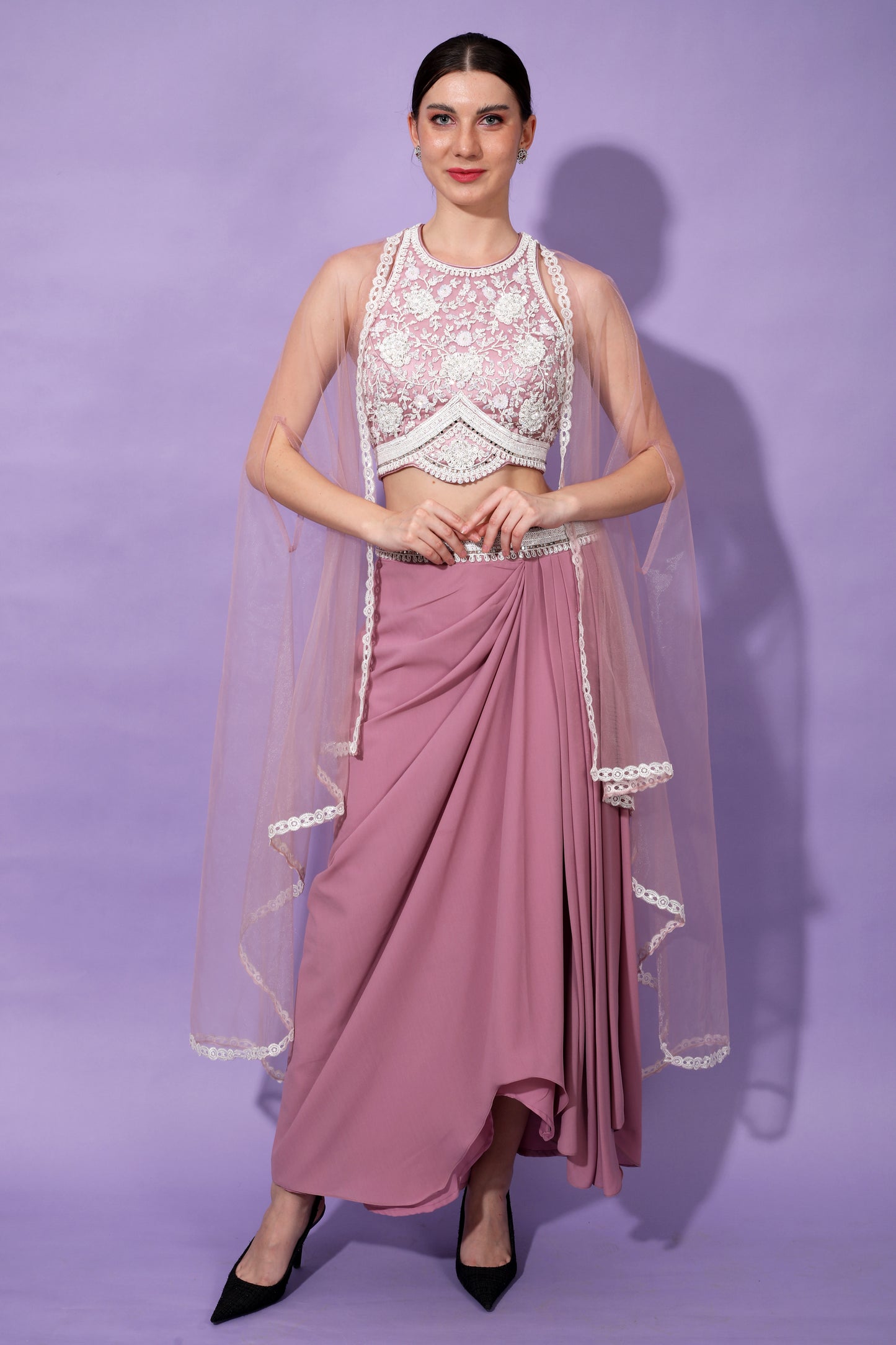 Janya Skirt With Cape