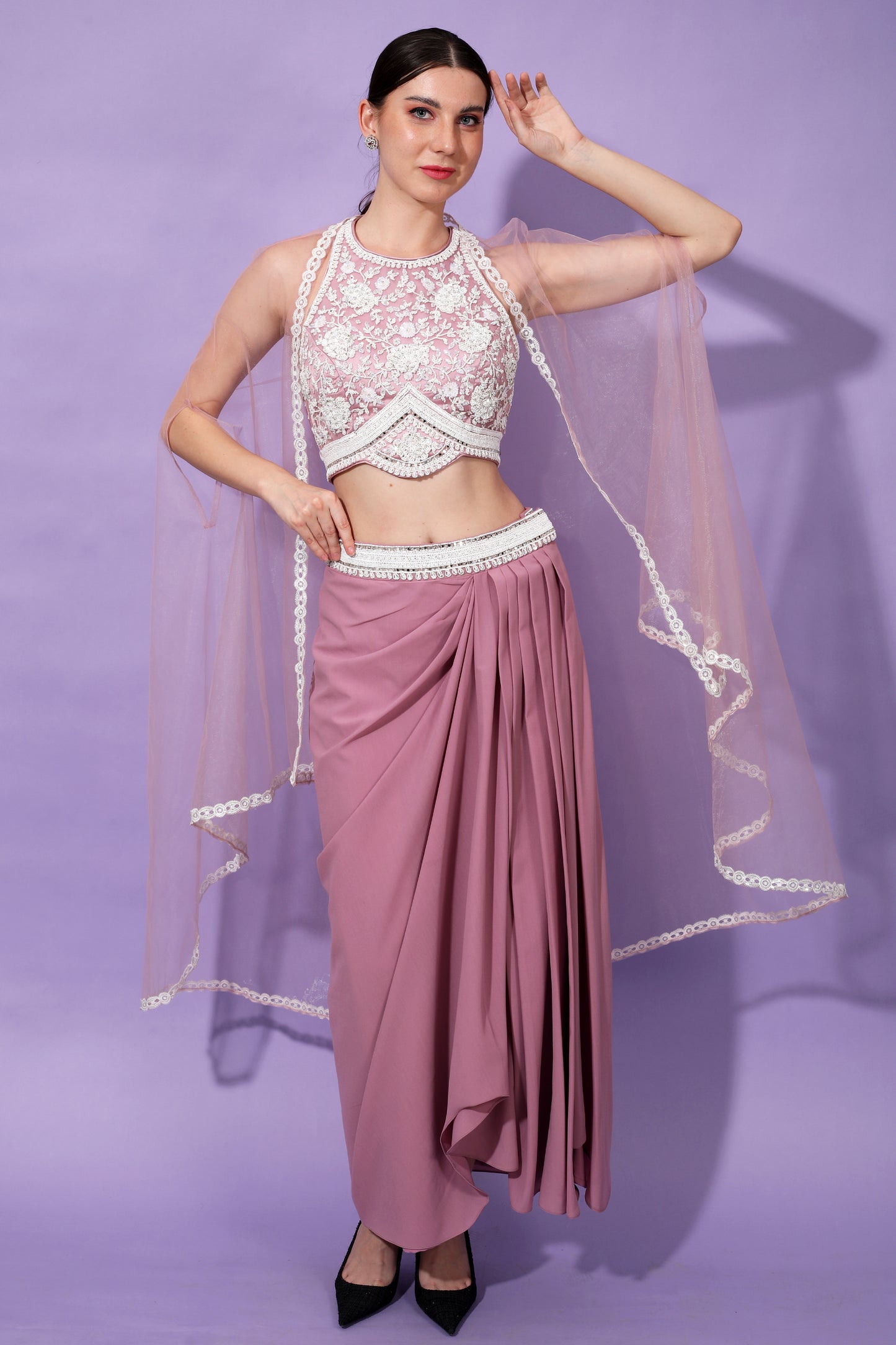 Janya Skirt With Cape