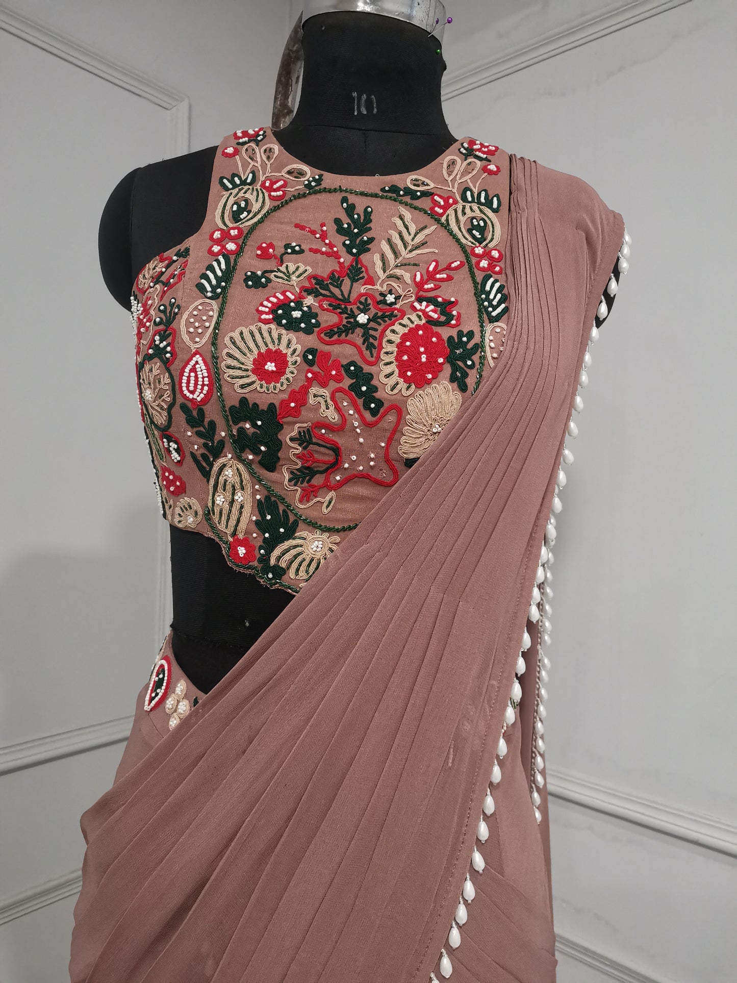 Scarlett Drape Saree
