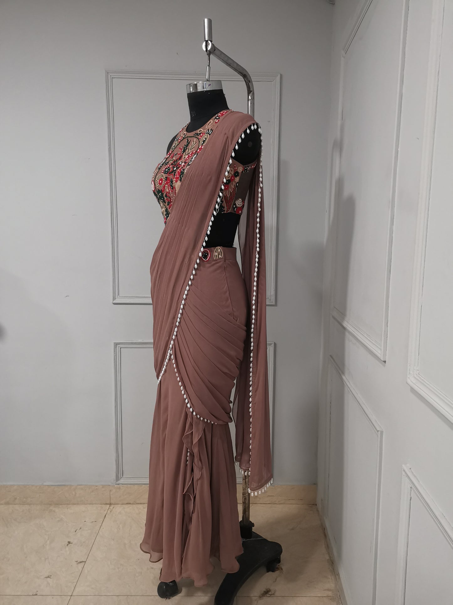 Scarlett Drape Saree