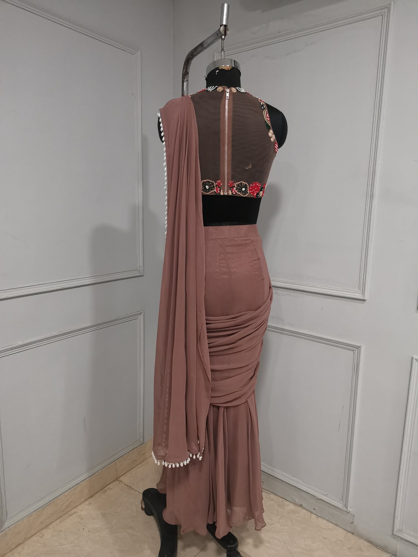 Scarlett Drape Saree