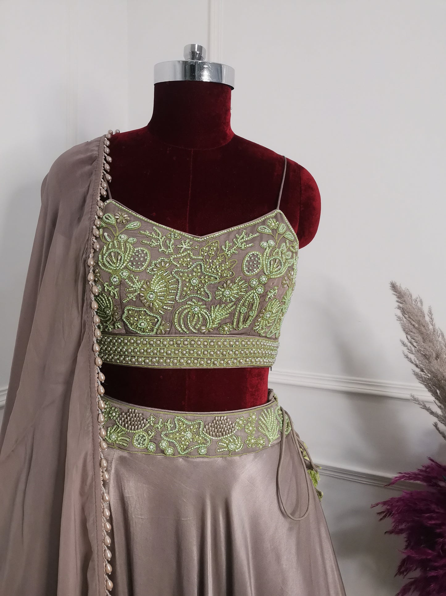 charlotte Lehenga set