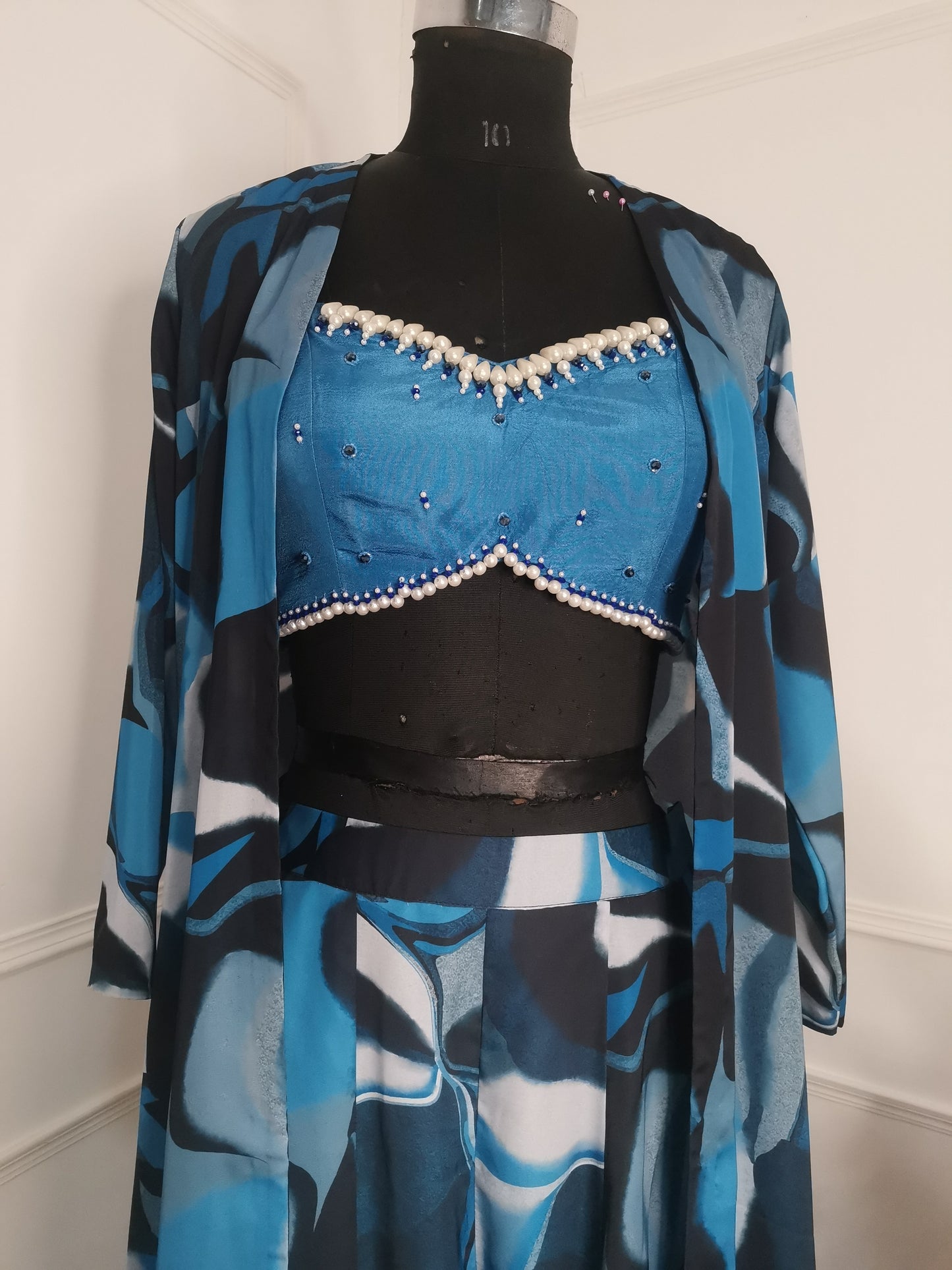 Ira Printed Coord set with Jacket