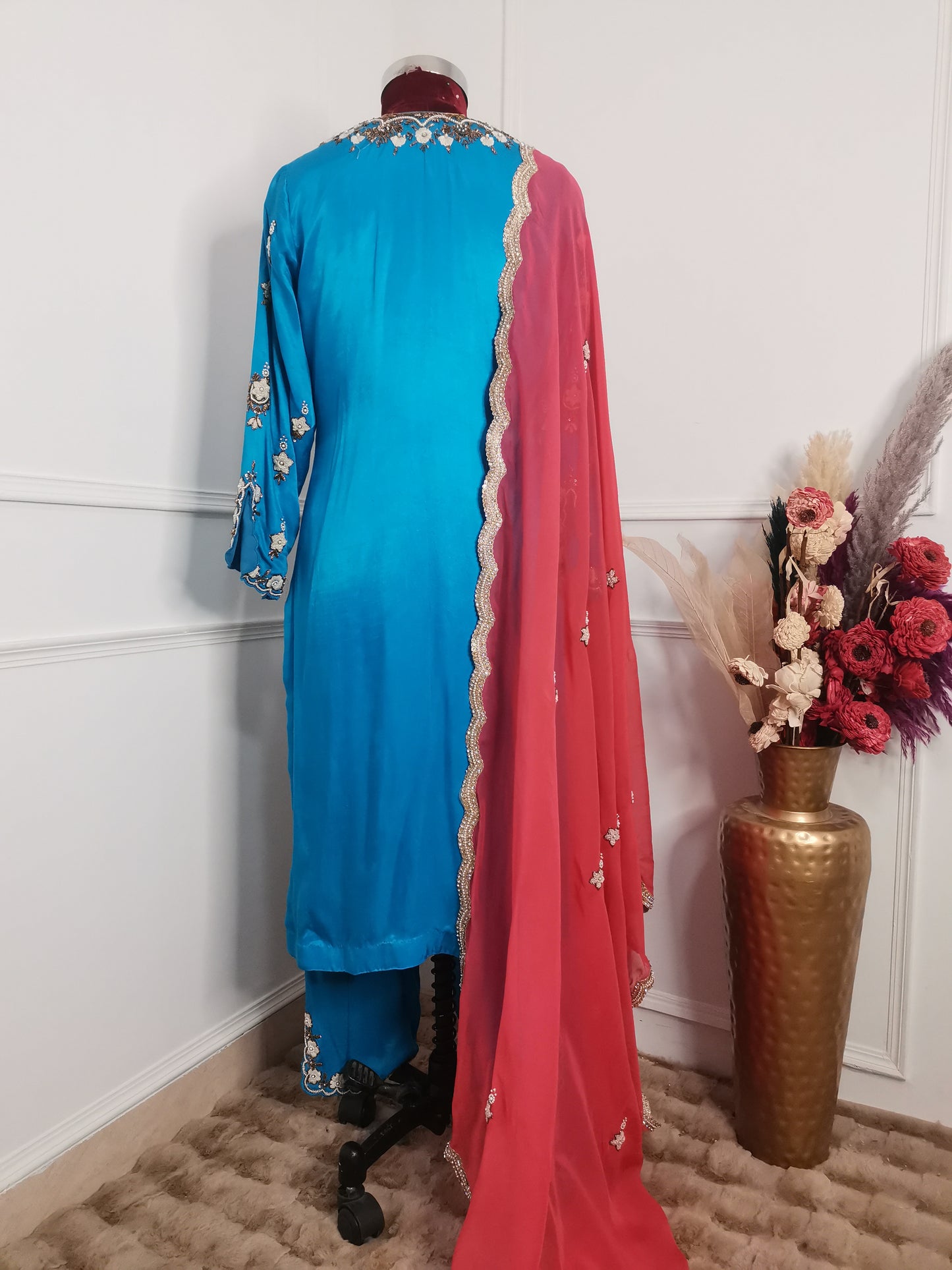 Rabataa Mushru Silk Suit