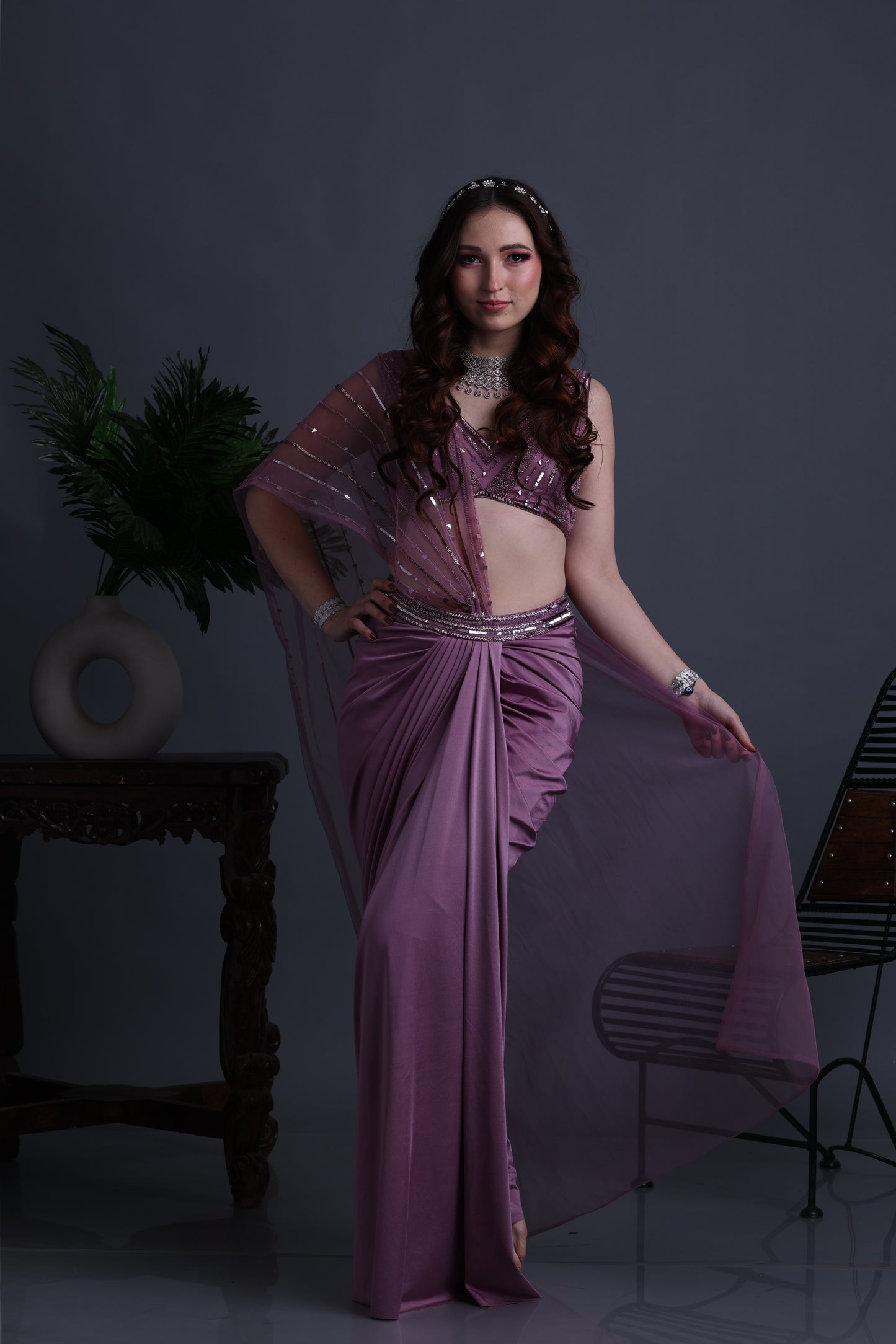 Riza Draped Saree