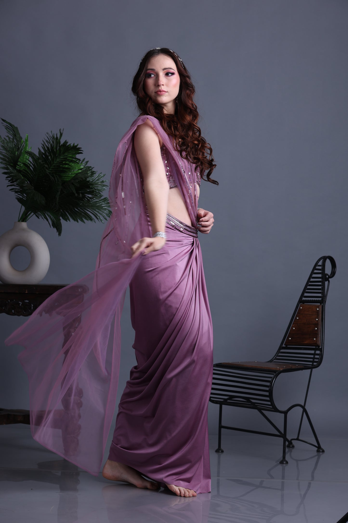 Riza Draped Saree