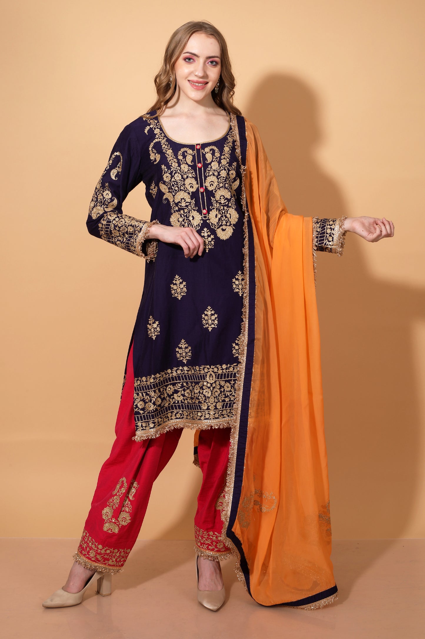 Ragini Straight Suit