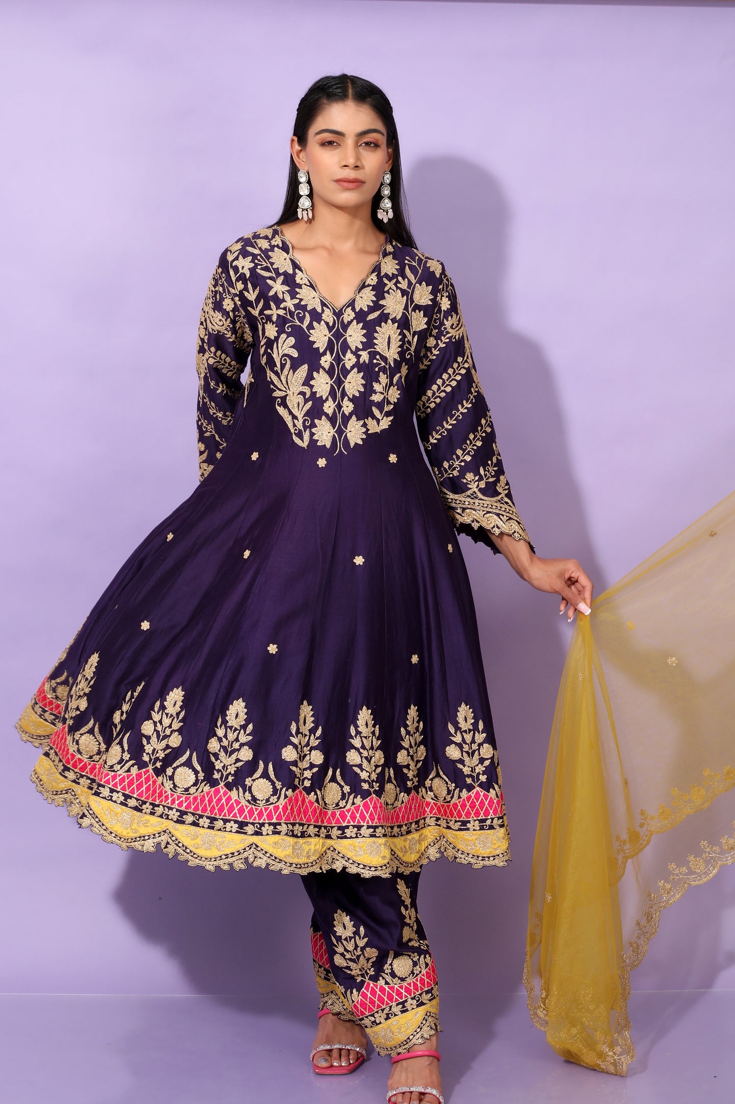 Rani Anarkali Suit