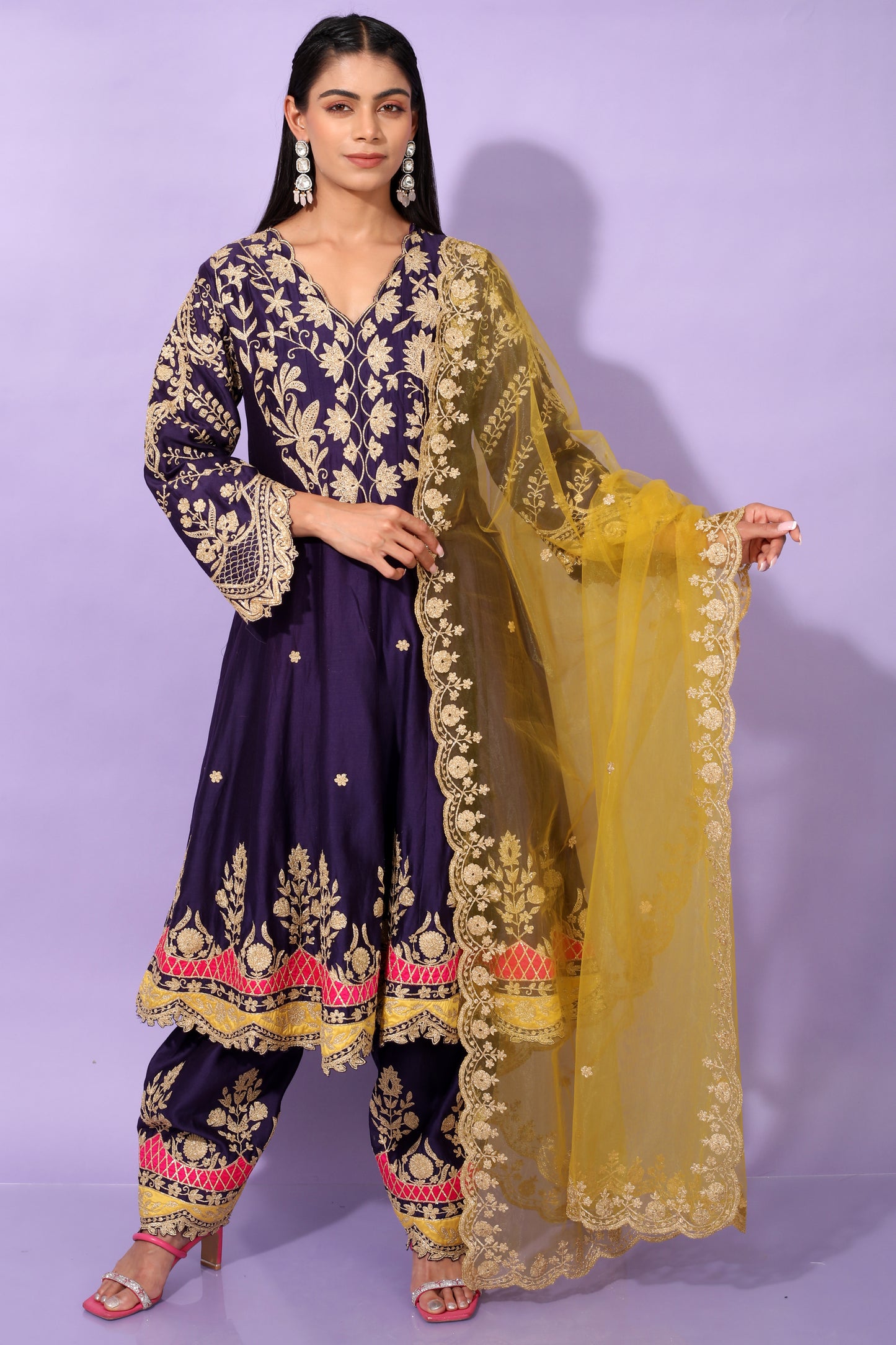 Rani Anarkali Suit