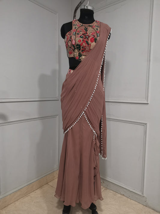 Scarlett Drape Saree