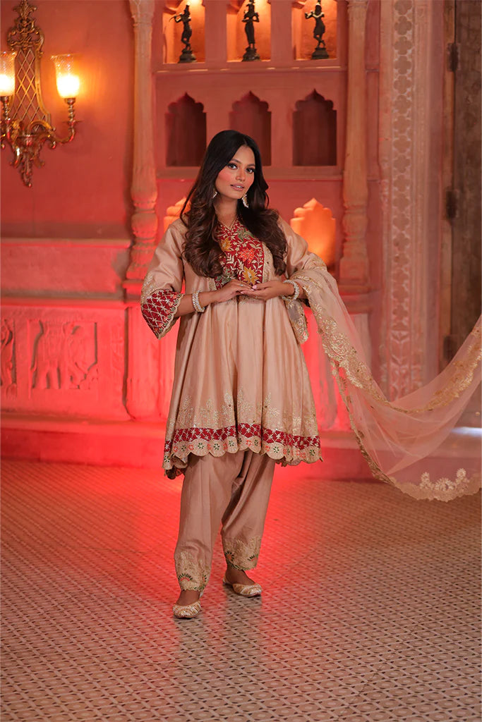 Zoha Anarkali Suit Set