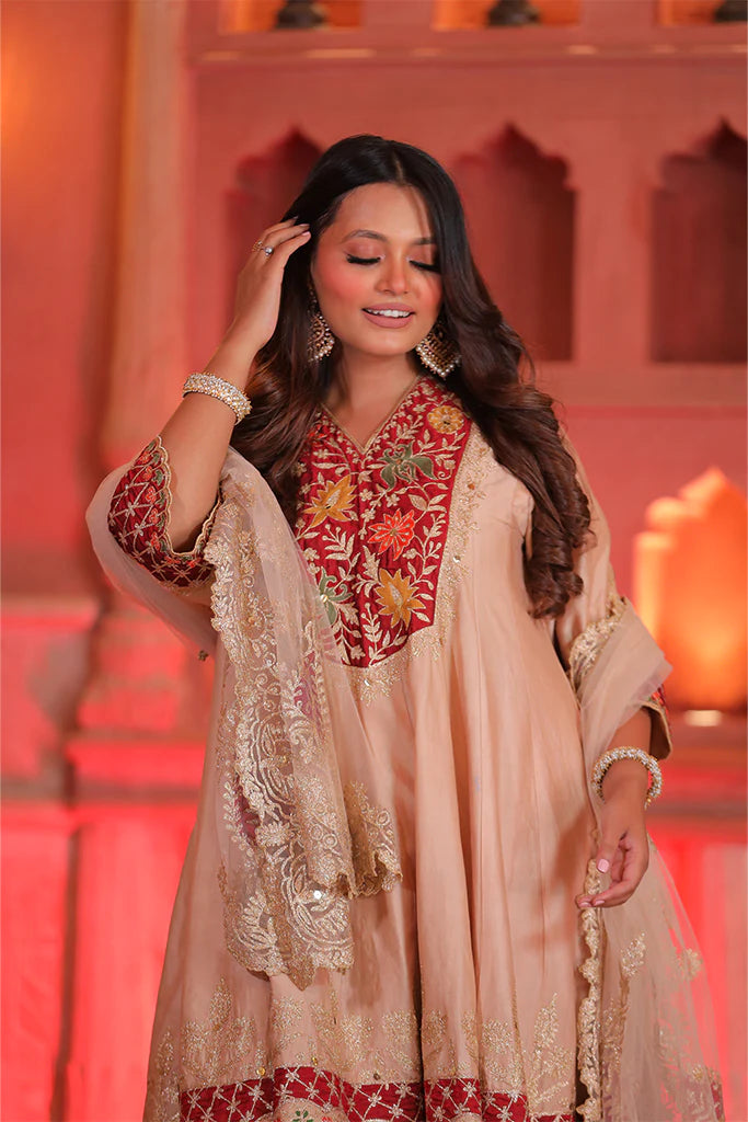 Zoha Anarkali Suit Set