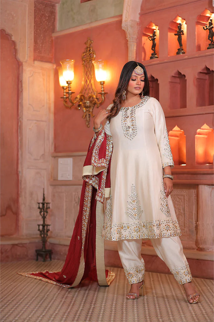 Aswi Anarkali Set